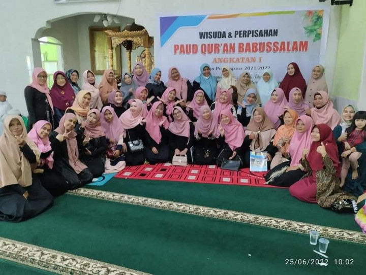 Wisuda&Perpisahan Paud Al Qur'an Babussalam RT 49 Lok Bahu