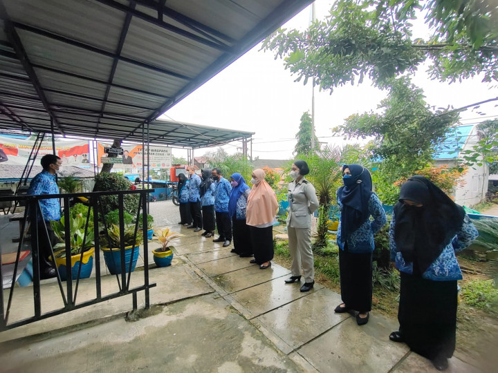 Kegiatan Apel Senin tgl 18 Juli 2022