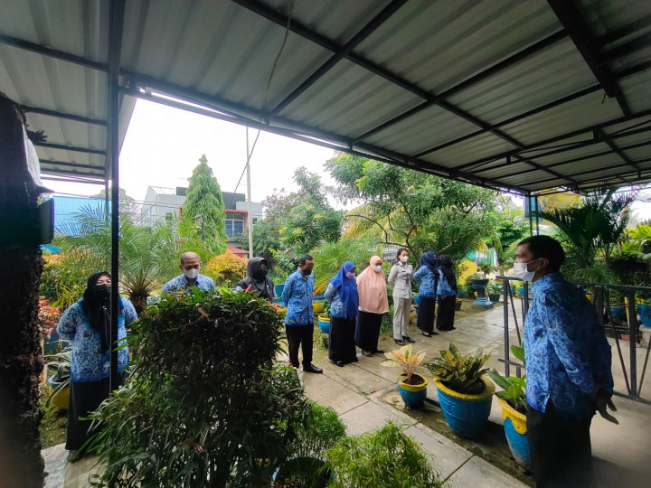Kegiatan Apel Senin tgl 18 Juli 2022