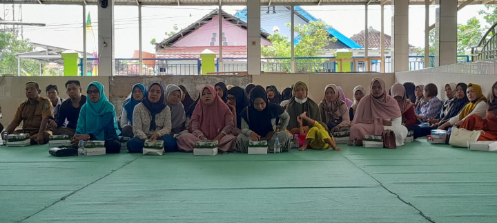 Sosialisasi pentingnya kerukunan umat beragama Pokmas Ridho di Kelurahan Lok bahu