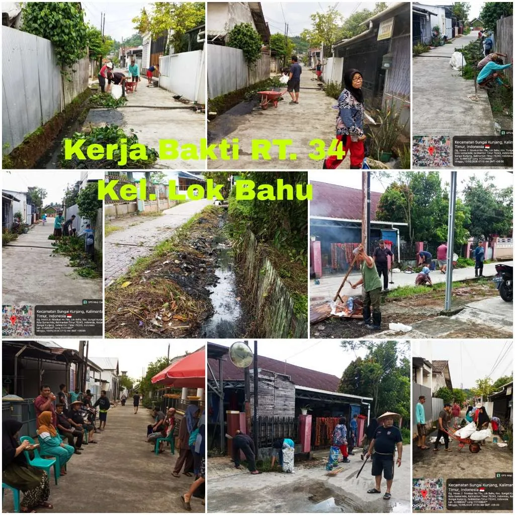 Kerja Bakti RT. 34
