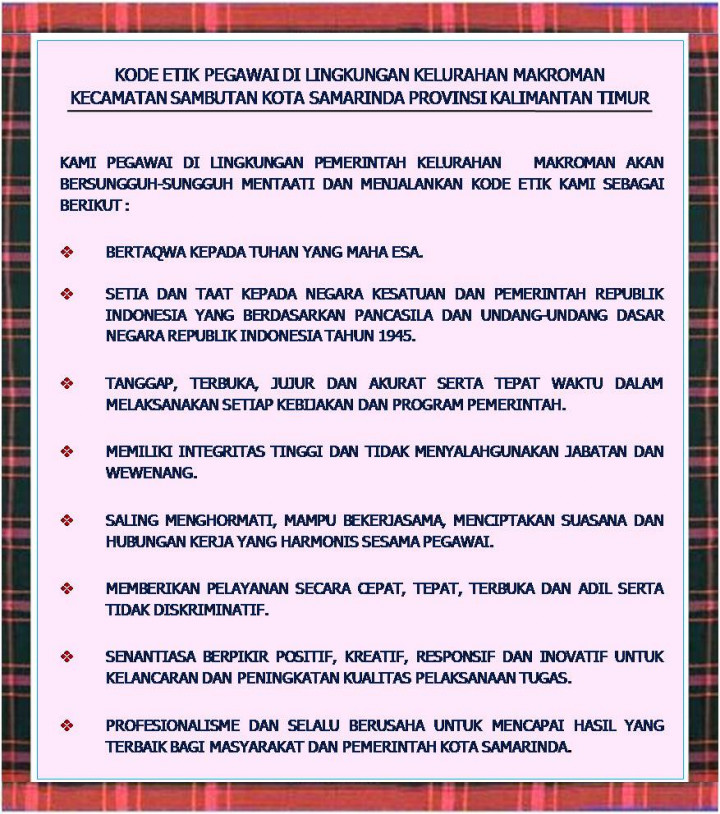 Kebijakan Standar Pelayanan