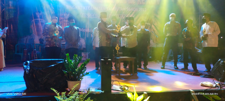Penutupan MTQ ke 44 di Kelurahan Sambutan