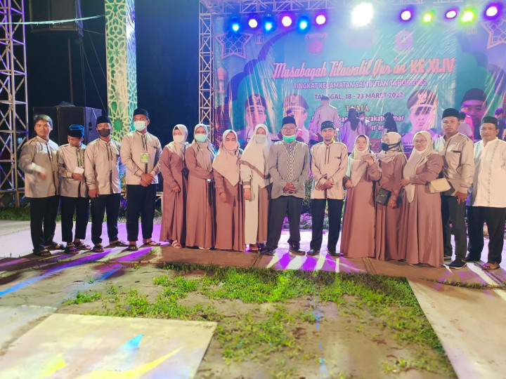 Penutupan MTQ ke 44 di Kelurahan Sambutan