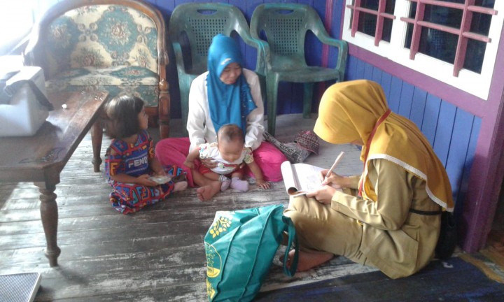 Kegiatan Posyandu Balita Trakulu(14/10/2019)