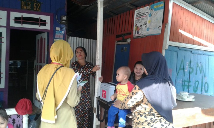 Kegiatan Posyandu Balita Trakulu(14/10/2019)