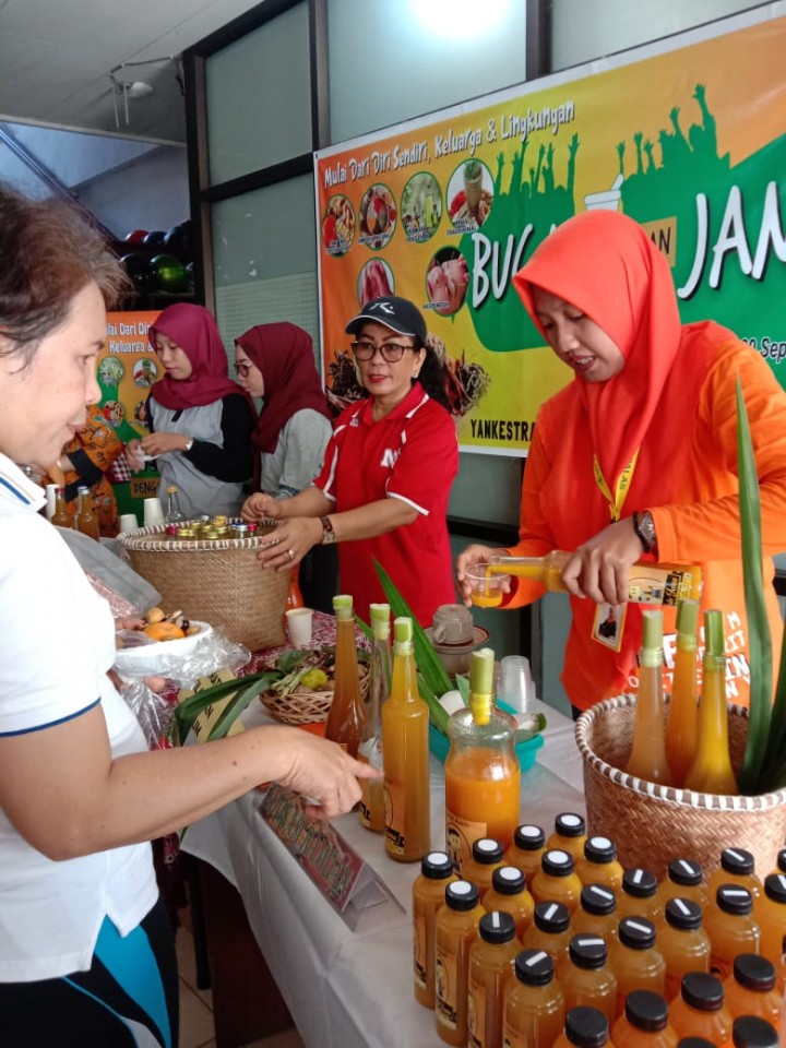 Gerakan Masyarakat Tahu Jamu (Gema Tamu) Bersama Wakil Walikota dan Kadis Kesehatan di Dinas Kesehatan Kota Samarinda