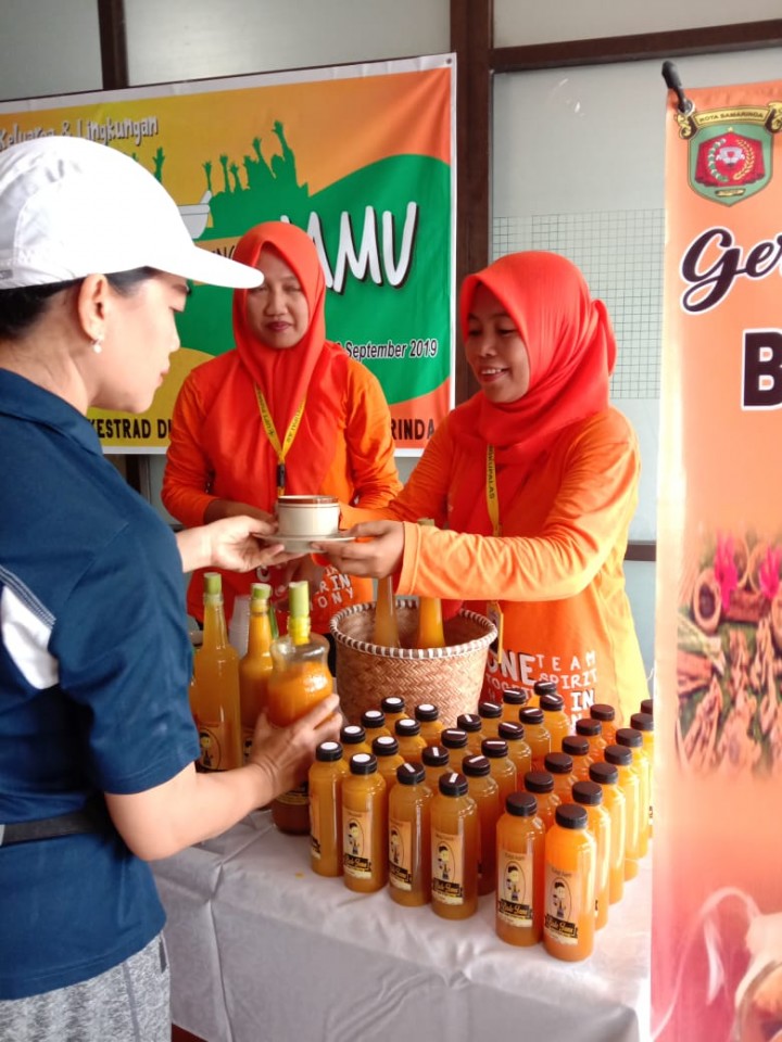 Gerakan Masyarakat Tahu Jamu (Gema Tamu) Bersama Wakil Walikota dan Kadis Kesehatan di Dinas Kesehatan Kota Samarinda
