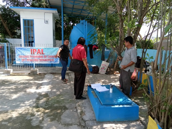 Pematangan Lahan Pembangunan Puskesmas Mangkupalas - Juli 2019