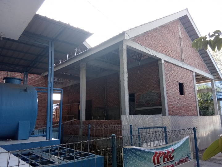 Pembangunan Puskesmas Mangkupalas Progress Fisik 70%   -   Oktober 2019