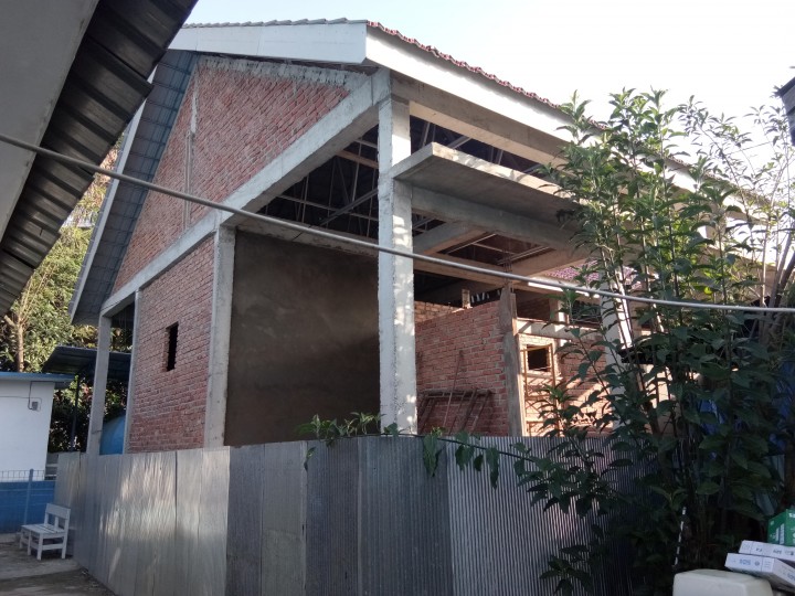 Pembangunan Puskesmas Mangkupalas Progress Fisik 70%   -   Oktober 2019