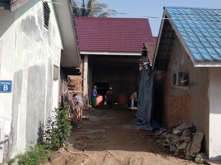 Pembangunan Puskesmas Mangkupalas Progress Fisik 70%   -   Oktober 2019