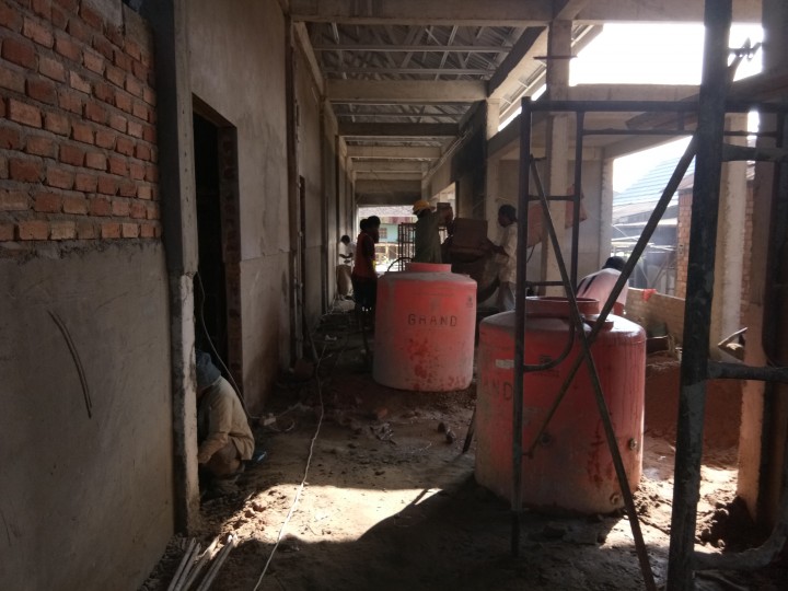 Pembangunan Puskesmas Mangkupalas Progress Fisik 70%   -   Oktober 2019