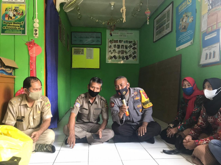 Peresmian Pembukaan Posko Kampung Tangguh Covid 19 (Zona RT 7, 8, 9, 10, 11) Kelurahan Mangkupalas Kecamatan Samarinda Seberang