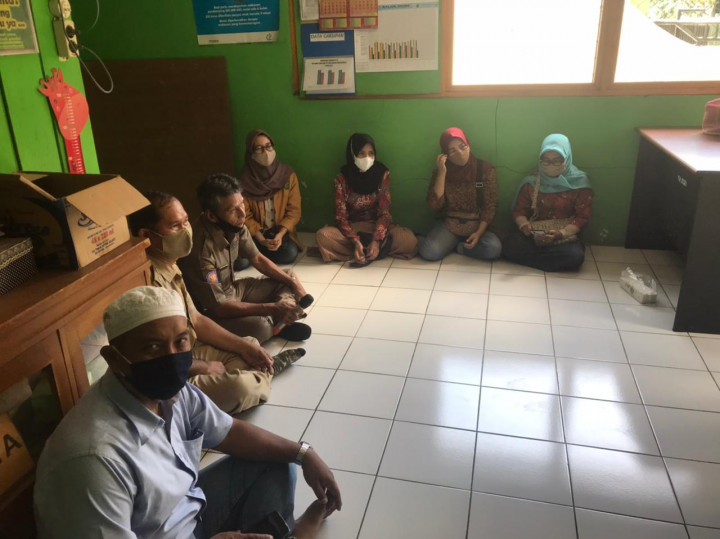 Peresmian Pembukaan Posko Kampung Tangguh Covid 19 (Zona RT 7, 8, 9, 10, 11) Kelurahan Mangkupalas Kecamatan Samarinda Seberang