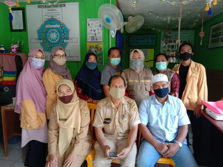 Peresmian Pembukaan Posko Kampung Tangguh Covid 19 (Zona RT 7, 8, 9, 10, 11) Kelurahan Mangkupalas Kecamatan Samarinda Seberang