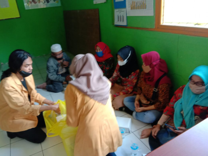 Peresmian Pembukaan Posko Kampung Tangguh Covid 19 (Zona RT 7, 8, 9, 10, 11) Kelurahan Mangkupalas Kecamatan Samarinda Seberang