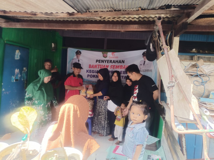 Penyerahan Bantuan Sembako Kegiatan Probebaya