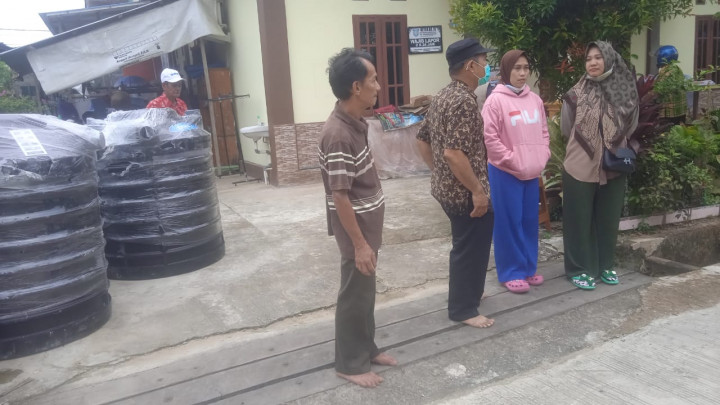 Bantuan Septictank dari PUPR PROVINSI