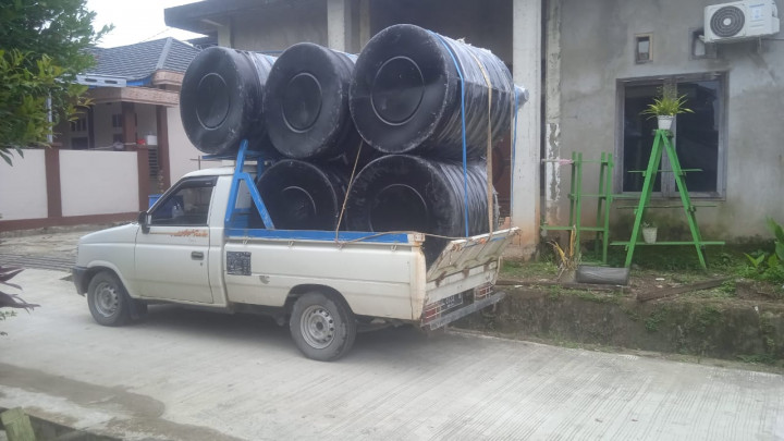 Bantuan Septictank dari PUPR PROVINSI