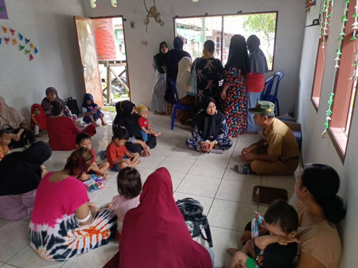 Kegiatan Posyandu Mangkupalas 2022