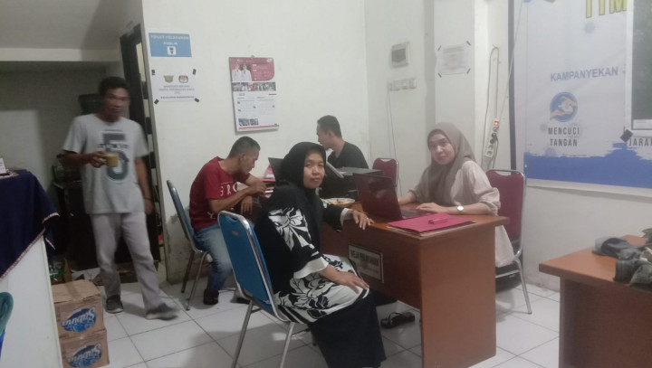 Panitia Pemungutan Suara Kelurahan Mangkupalas Pemilu 2024