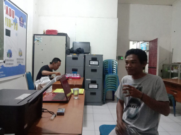 Panitia Pemungutan Suara Kelurahan Mangkupalas Pemilu 2024