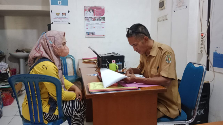 Panitia Pemungutan Suara Kelurahan Mangkupalas Pemilu 2024