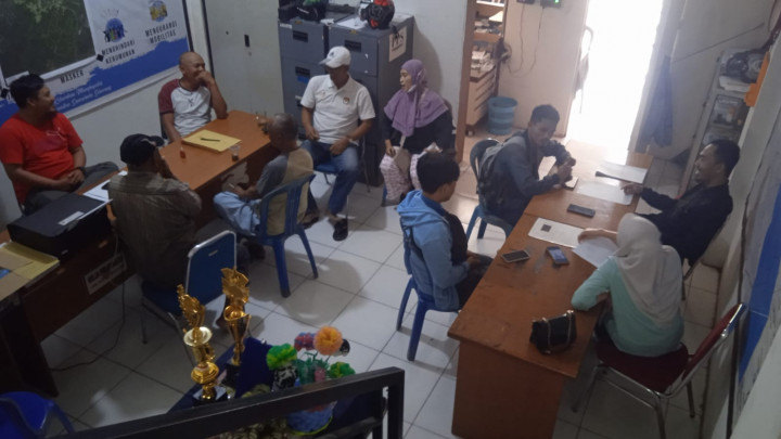 Panitia Pemungutan Suara Kelurahan Mangkupalas Pemilu 2024