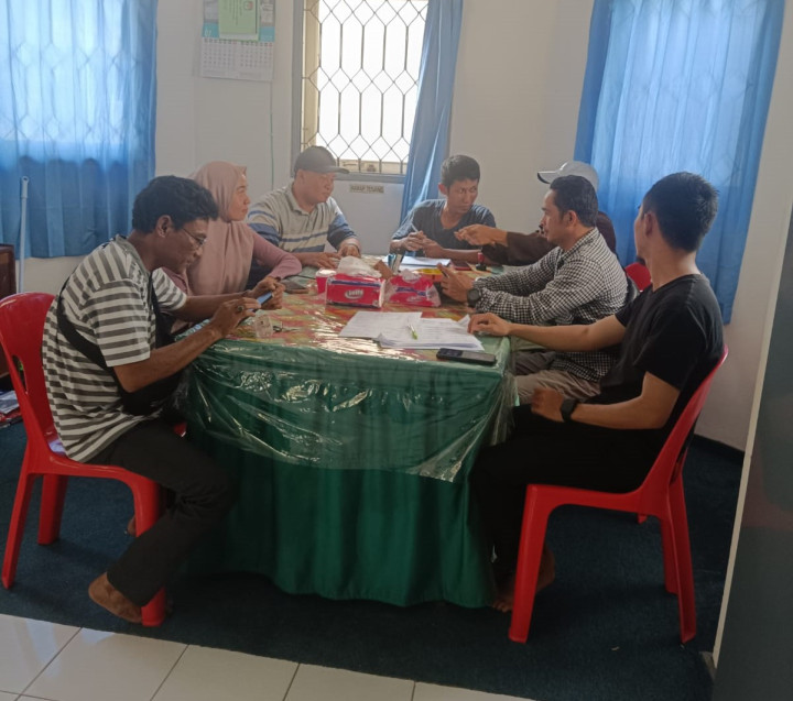 Panitia Pemungutan Suara Kelurahan Mangkupalas Pemilu 2024
