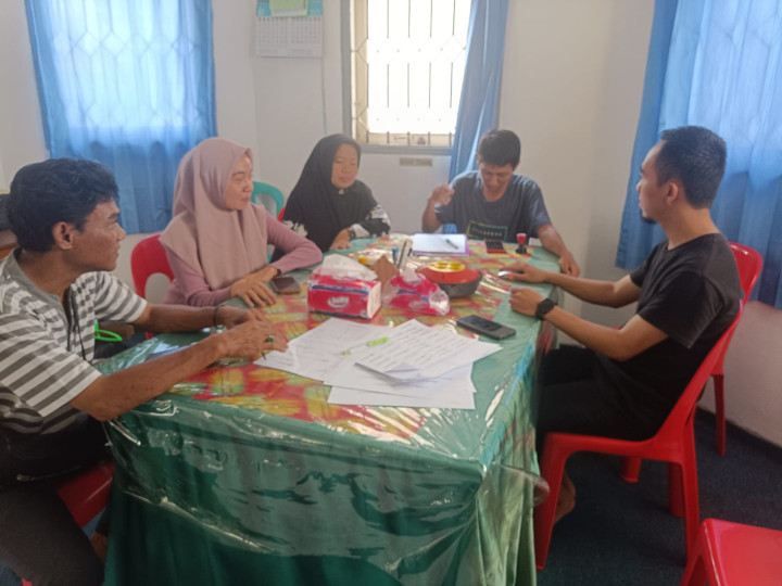 Panitia Pemungutan Suara Kelurahan Mangkupalas Pemilu 2024