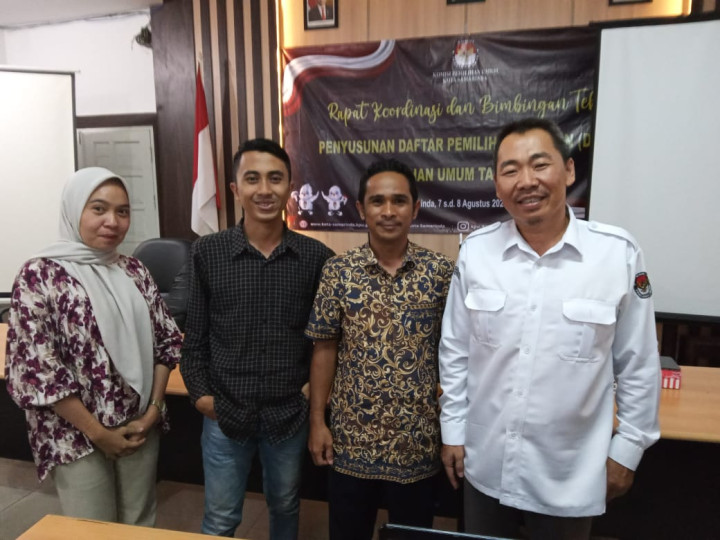 Panitia Pemungutan Suara Kelurahan Mangkupalas Pemilu 2024