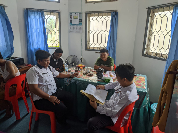 Panitia Pemungutan Suara Kelurahan Mangkupalas Pemilu 2024