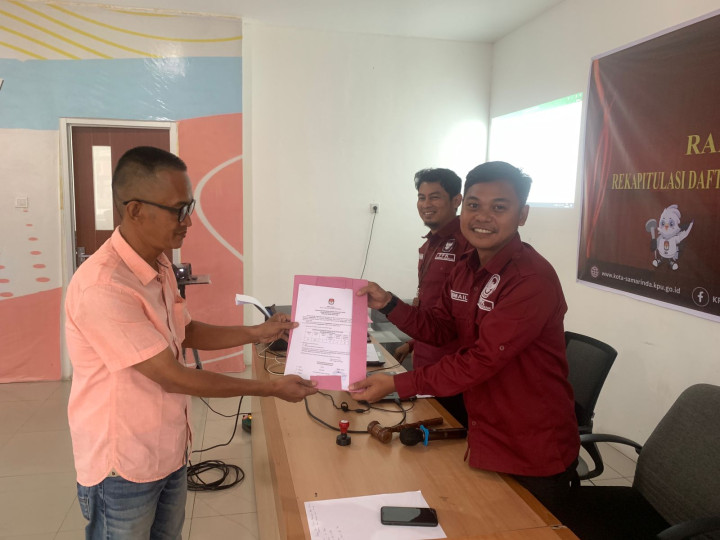 Panitia Pemungutan Suara Kelurahan Mangkupalas Pemilu 2024
