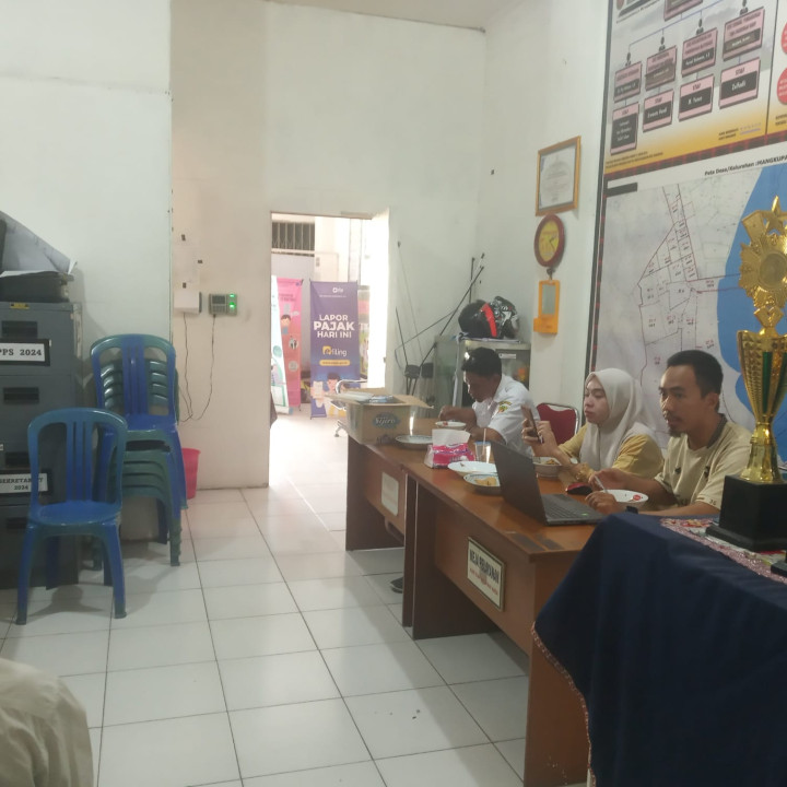 Panitia Pemungutan Suara Kelurahan Mangkupalas Pemilu 2024