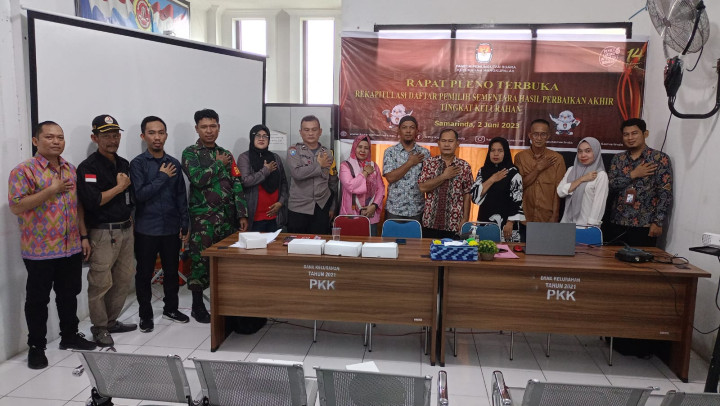 Panitia Pemungutan Suara Kelurahan Mangkupalas Pemilu 2024