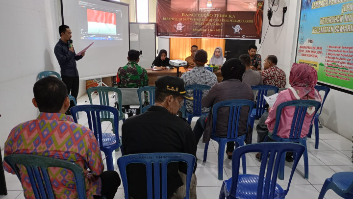 Panitia Pemungutan Suara Kelurahan Mangkupalas Pemilu 2024