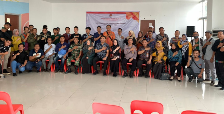 Panitia Pemungutan Suara Kelurahan Mangkupalas Pemilu 2024
