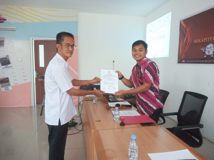 Panitia Pemungutan Suara Kelurahan Mangkupalas Pemilu 2024