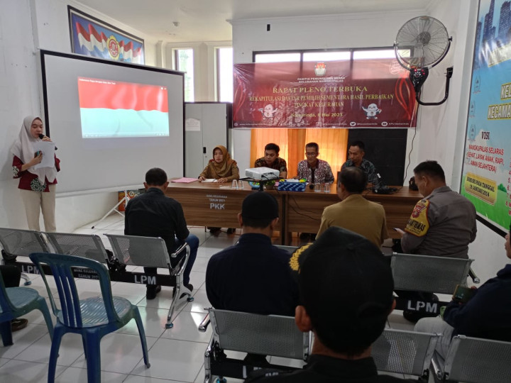 Panitia Pemungutan Suara Kelurahan Mangkupalas Pemilu 2024