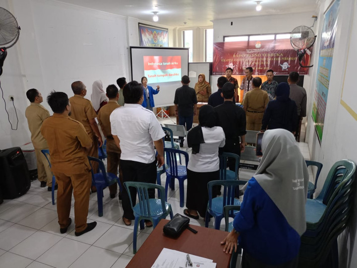 Panitia Pemungutan Suara Kelurahan Mangkupalas Pemilu 2024