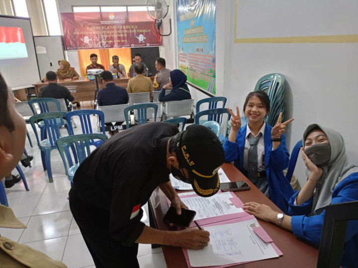 Panitia Pemungutan Suara Kelurahan Mangkupalas Pemilu 2024