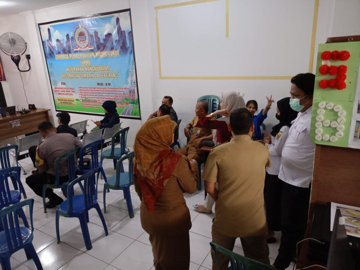 Panitia Pemungutan Suara Kelurahan Mangkupalas Pemilu 2024