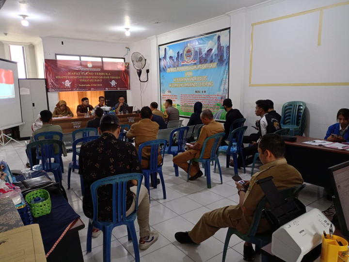 Panitia Pemungutan Suara Kelurahan Mangkupalas Pemilu 2024
