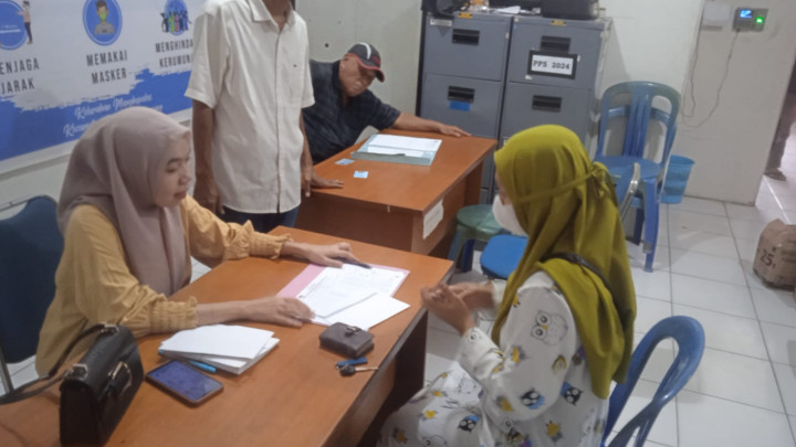 Panitia Pemungutan Suara Kelurahan Mangkupalas Pemilu 2024