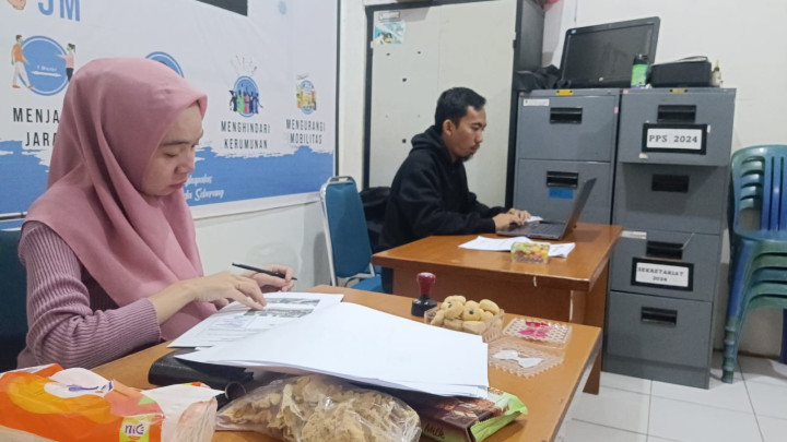 Panitia Pemungutan Suara Kelurahan Mangkupalas Pemilu 2024