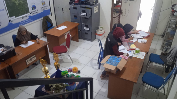 Panitia Pemungutan Suara Kelurahan Mangkupalas Pemilu 2024