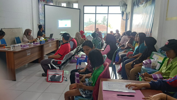 Panitia Pemungutan Suara Kelurahan Mangkupalas Pemilu 2024