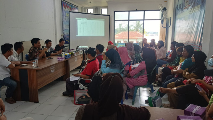 Panitia Pemungutan Suara Kelurahan Mangkupalas Pemilu 2024