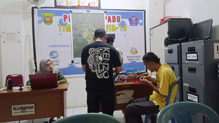 Panitia Pemungutan Suara Kelurahan Mangkupalas Pemilu 2024